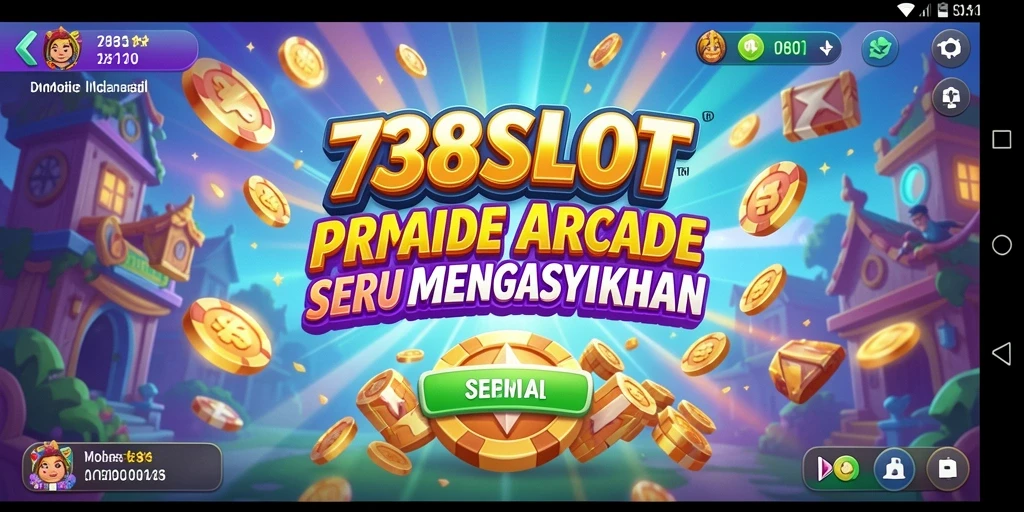 Screenshot gameplay 738SLOT menampilkan mesin slot yang mengasyikkan dan grafis yang memukau.