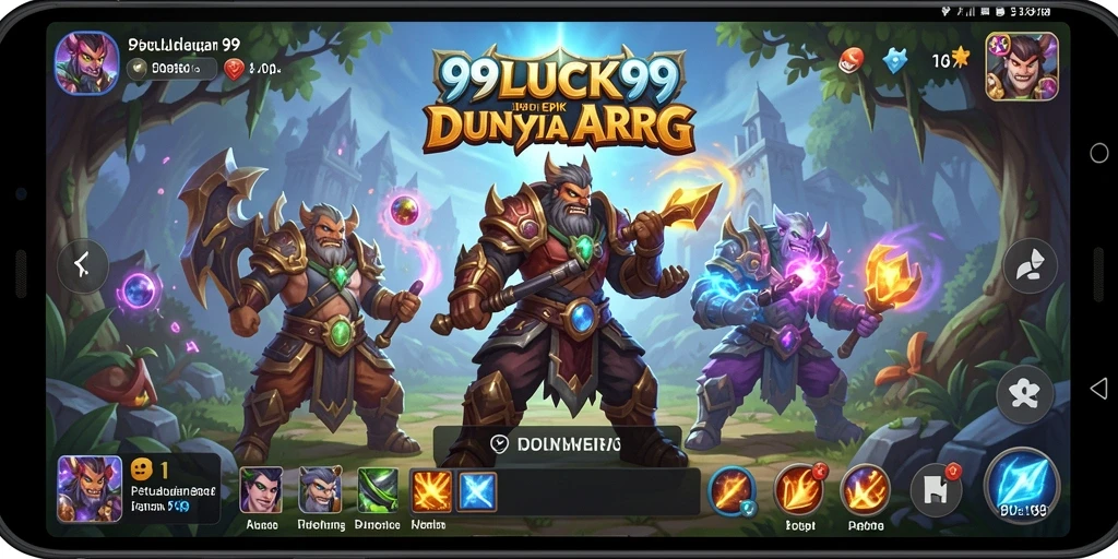 Tangkapan layar menampilkan pertarungan epik dalam <strong>99LUCK99</strong>.