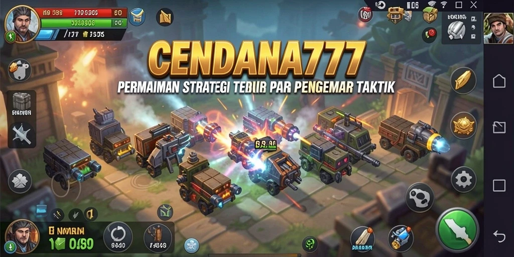 Tampilan mendebarkan dari gameplay strategi CENDANA777 yang penuh aksi.
