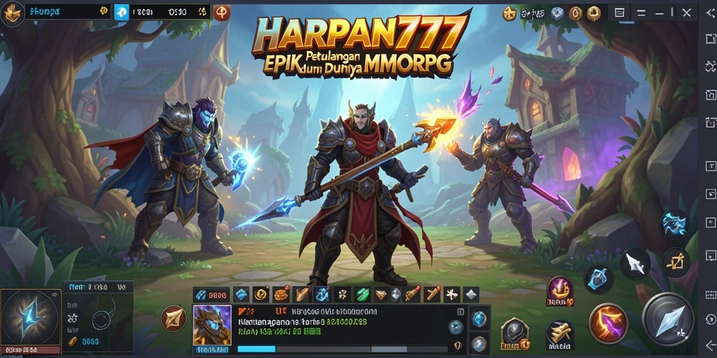 Gameplay seru di dunia fantasi HARAPAN777 yang menakjubkan.