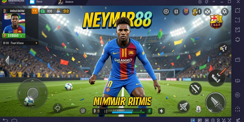 Tampilan gameplay menarik dalam NEYMAR88 dengan berbagai pilihan lagu.
