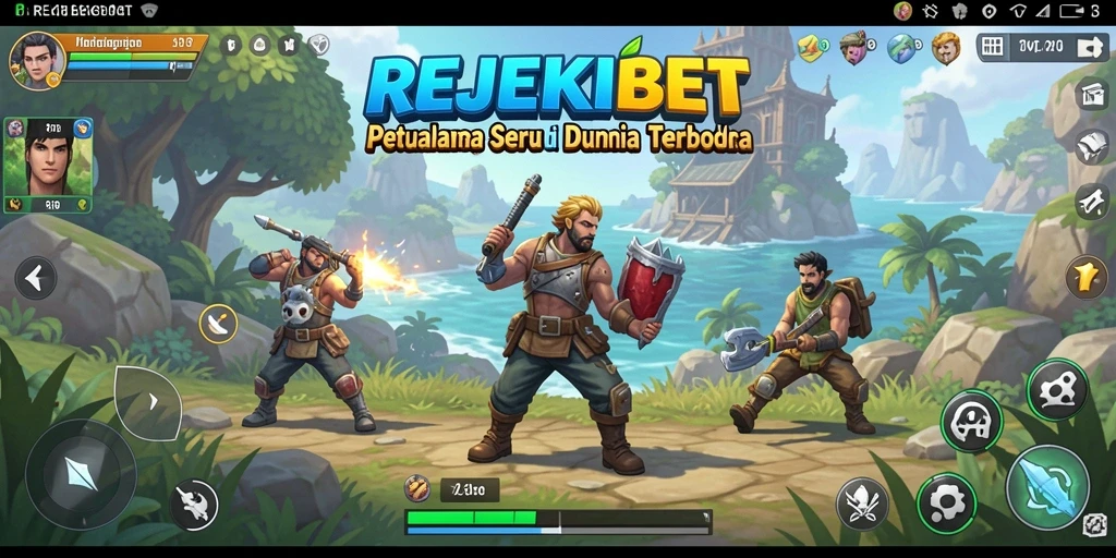 Tampilan gameplay menakjubkan di dunia terbuka REJEKIBET.