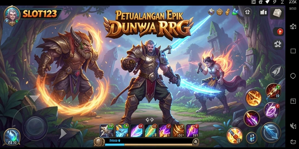 Gim RPG dengan grafis indah dan petualangan seru.